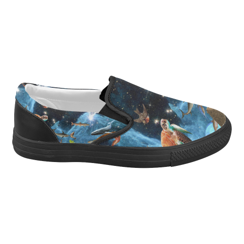 Heaven and Earth Women's Slip-on Canvas Shoes (Model 019)