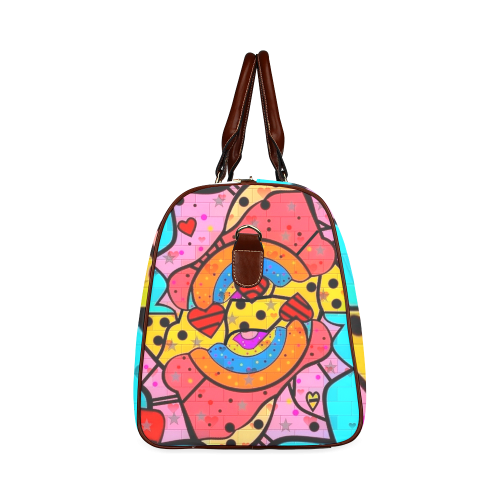 Skurill Popart by Nico Bielow Waterproof Travel Bag/Large (Model 1639)