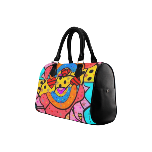 Skurill Popart by Nico Bielow Boston Handbag (Model 1621)