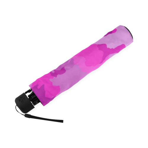 camouflage hot pink Foldable Umbrella (Model U01)