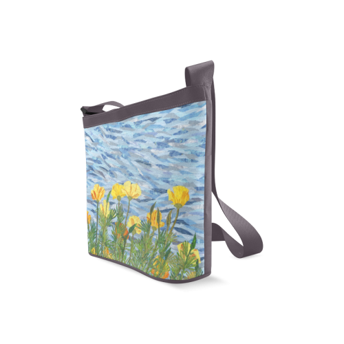 Poppies-6x8 Crossbody Bags (Model 1613)