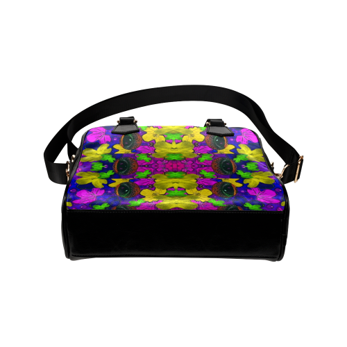 Eyes in the dark popart Shoulder Handbag (Model 1634)