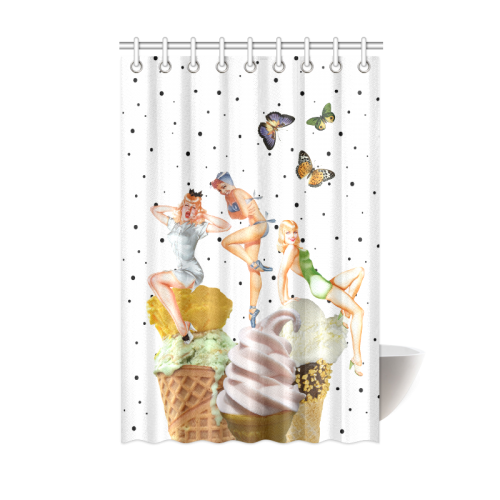 Summer time Shower Curtain 48"x72"