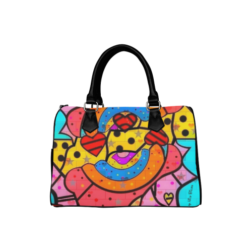 Skurill Popart by Nico Bielow Boston Handbag (Model 1621)