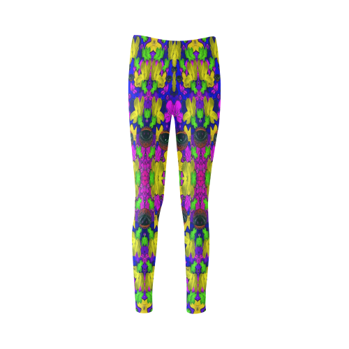 Eyes in the dark popart Cassandra Women's Leggings (Model L01)