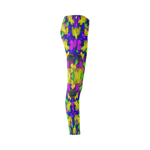 Eyes in the dark popart Cassandra Women's Leggings (Model L01)