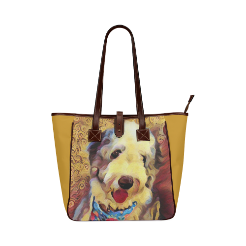 colorworks puppy luv Classic Tote Bag (Model 1644)