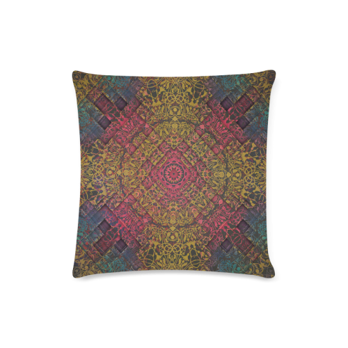 Magic mandala 3 Custom Zippered Pillow Case 16"x16"(Twin Sides)