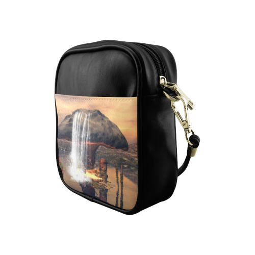 Awesome seascape Sling Bag (Model 1627)