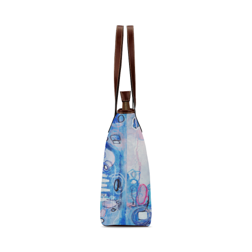 Bubble Bath Tote Shoulder Tote Bag (Model 1646)