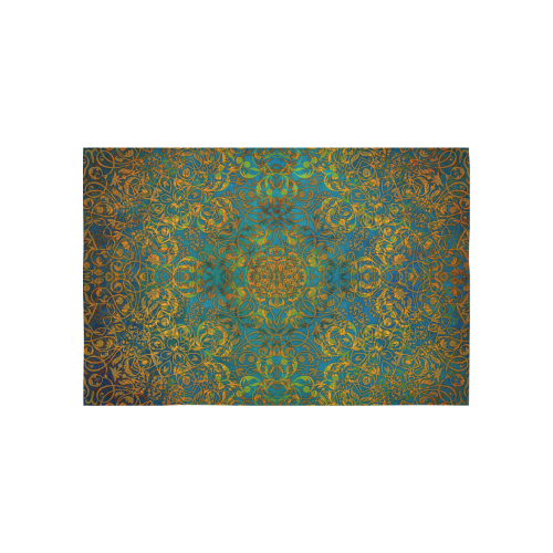 magic mandala 1 Cotton Linen Wall Tapestry 60"x 40"