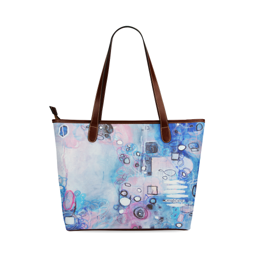 Bubble Bath Tote Shoulder Tote Bag (Model 1646)