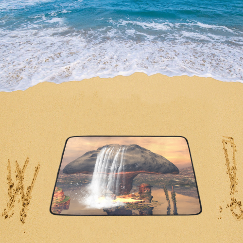 Awesome seascape Beach Mat 78"x 60"