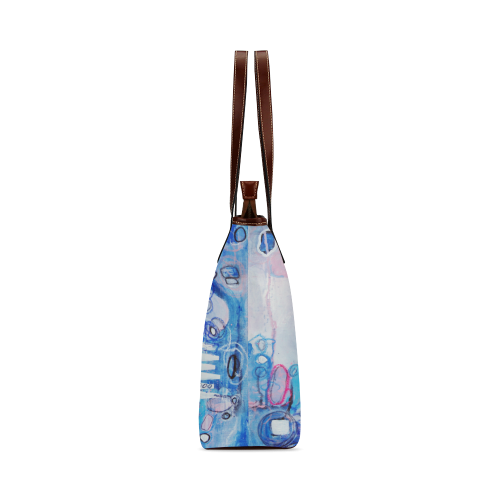 Bubble Bath Tote Shoulder Tote Bag (Model 1646)