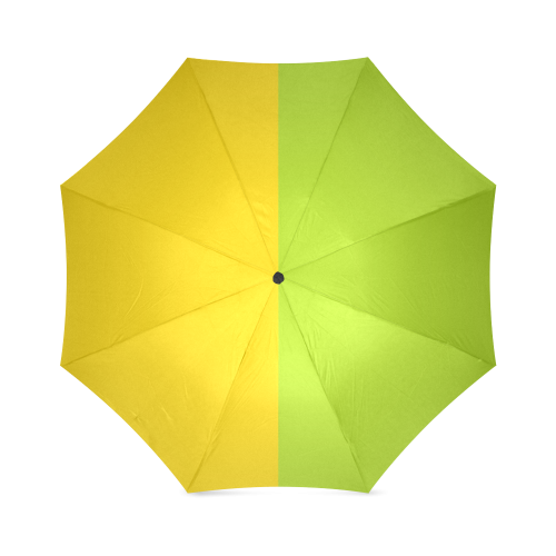 Only two Colors: Sun Yellow - Spring Green Foldable Umbrella (Model U01)