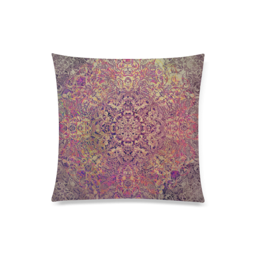 Magic mandala 6 Custom Zippered Pillow Case 20"x20"(Twin Sides)