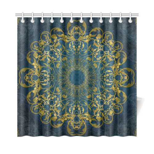 magic mandala 5 Shower Curtain 72"x72"