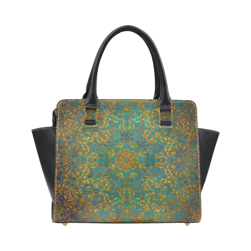 magic mandala 1 Rivet Shoulder Handbag (Model 1645)