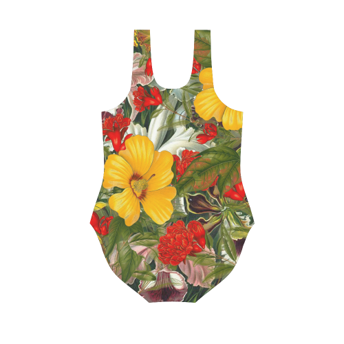 flora 1 Vest One Piece Swimsuit (Model S04)