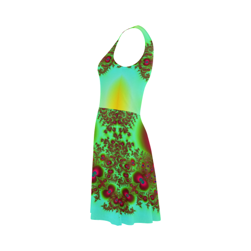 Bohemian Rapture Fractal Abstract Atalanta Sundress (Model D04)