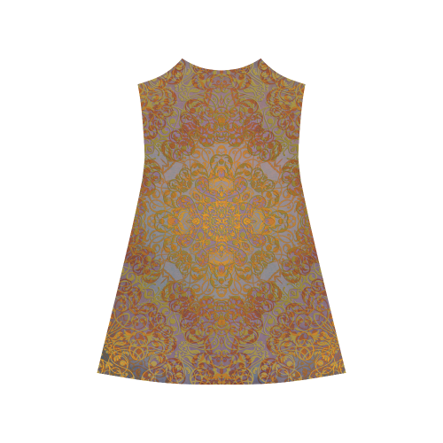 Magic mandala 2 Alcestis Slip Dress (Model D05)