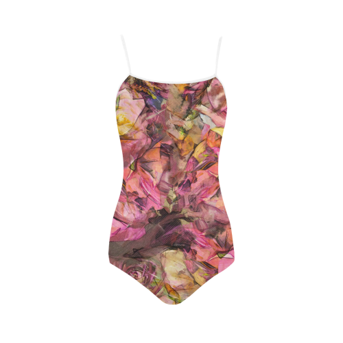 flora 2 Strap Swimsuit ( Model S05)