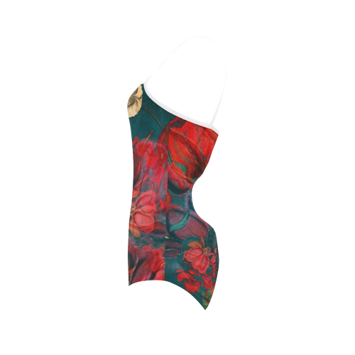 flora 3 Strap Swimsuit ( Model S05)