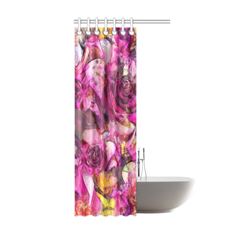 flora 4 Shower Curtain 36"x72"