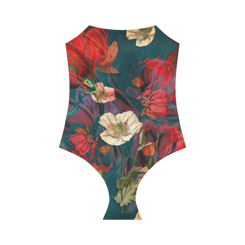 flora 3 Strap Swimsuit ( Model S05)