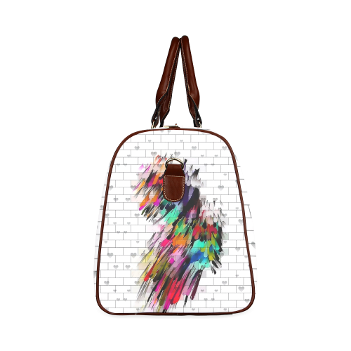 Wall of Color by Nico Bielow Waterproof Travel Bag/Small (Model 1639)