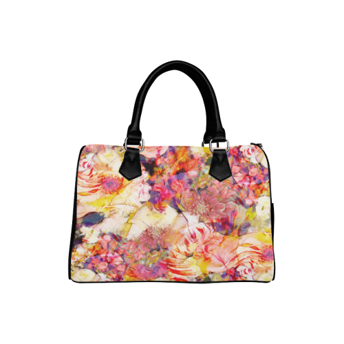 flora 5 Boston Handbag (Model 1621)