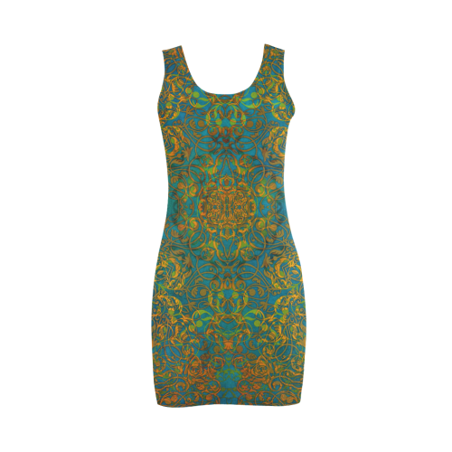 magic mandala 1 Medea Vest Dress (Model D06)