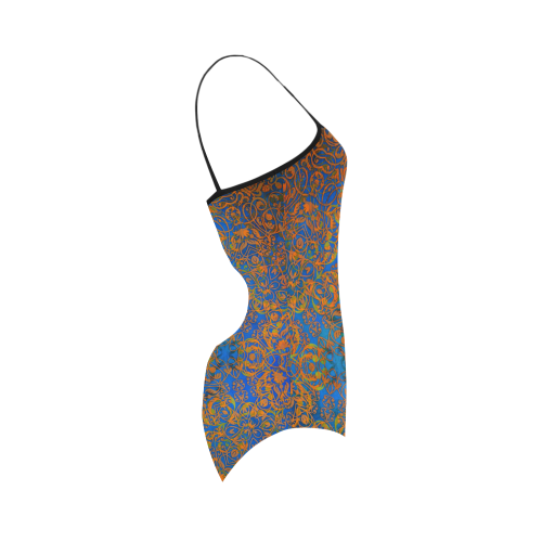 Magic mandala 4 Strap Swimsuit ( Model S05)