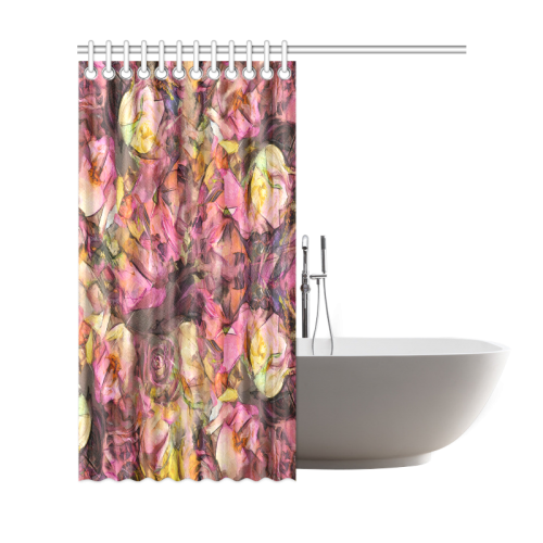 flora 2 Shower Curtain 69"x72"