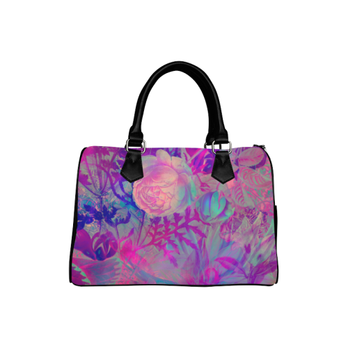 flora 6 Boston Handbag (Model 1621)