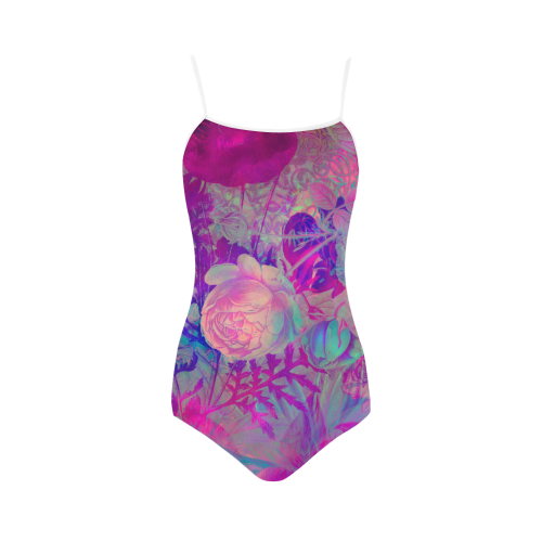 flora 6 Strap Swimsuit ( Model S05)