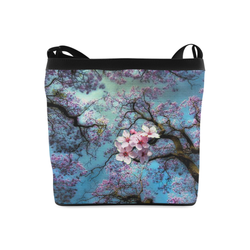 Cherry blossom Crossbody Bags (Model 1613)