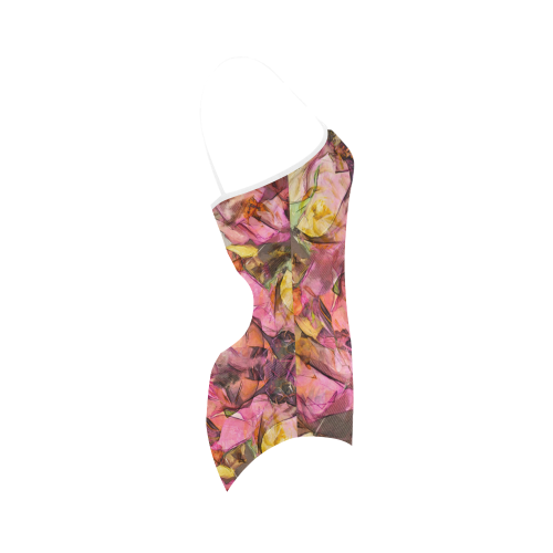 flora 2 Strap Swimsuit ( Model S05)