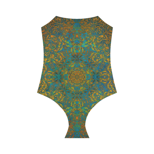 magic mandala 1 Strap Swimsuit ( Model S05)