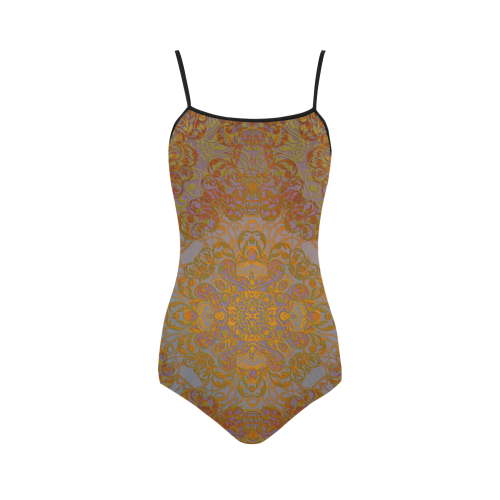 Magic mandala 2 Strap Swimsuit ( Model S05)