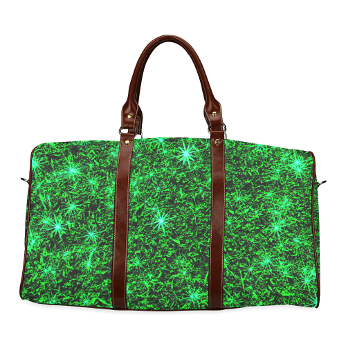 Sparkling Green Duo Tone - Jera Nour Waterproof Travel Bag/Large (Model 1639)