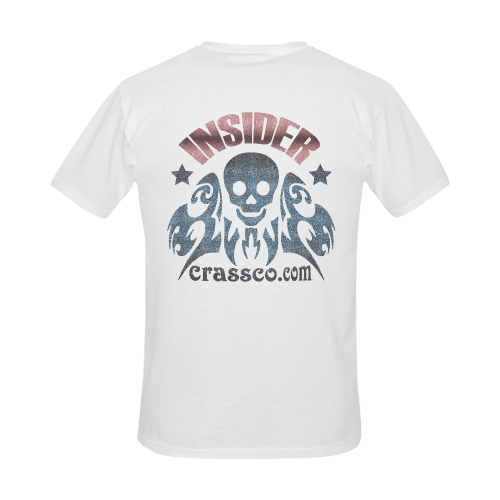 INSIDER SKULL Men's Slim Fit T-shirt (Model T13)