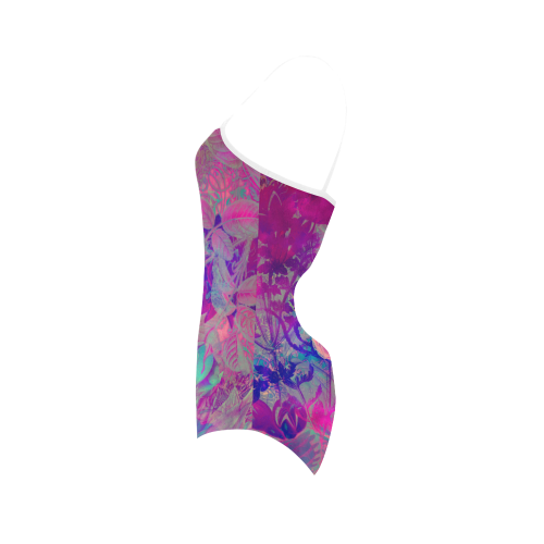 flora 6 Strap Swimsuit ( Model S05)