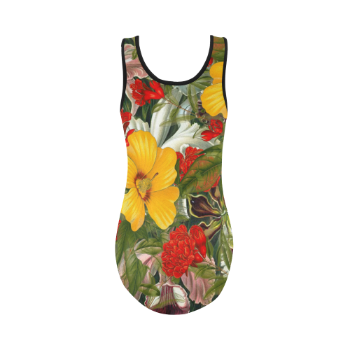 flora 1 Vest One Piece Swimsuit (Model S04)