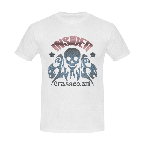 INSIDER SKULL Men's Slim Fit T-shirt (Model T13)