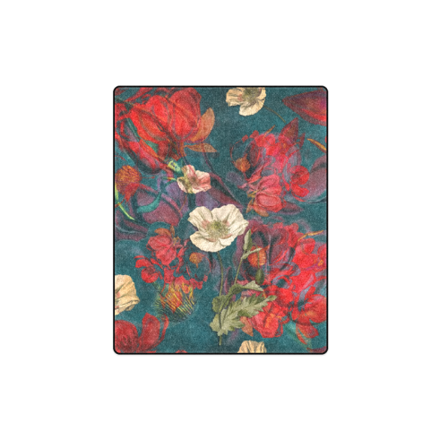 flora 3 Blanket 40"x50"