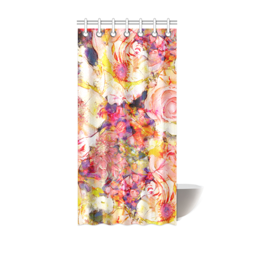 flora 5 Shower Curtain 36"x72"