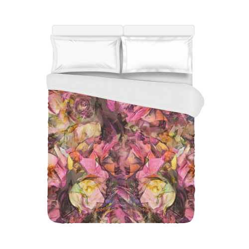 flora 2 Duvet Cover 86"x70" ( All-over-print)