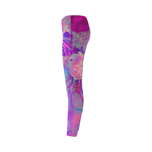 flora 6 Cassandra Women's Leggings (Model L01)