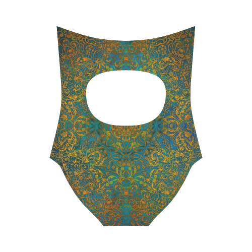 magic mandala 1 Strap Swimsuit ( Model S05)